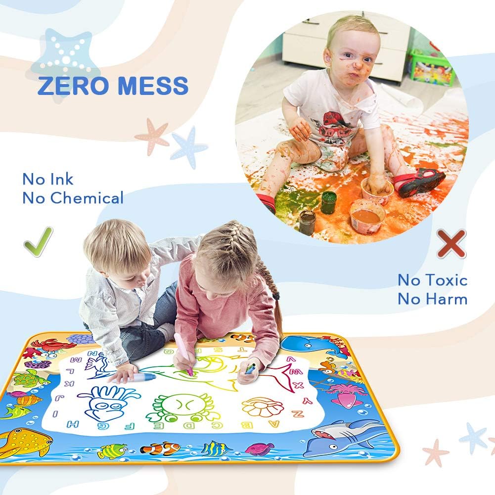 AquaDoodle Play™ Pedagogisk och Kladdfri Underhållning
