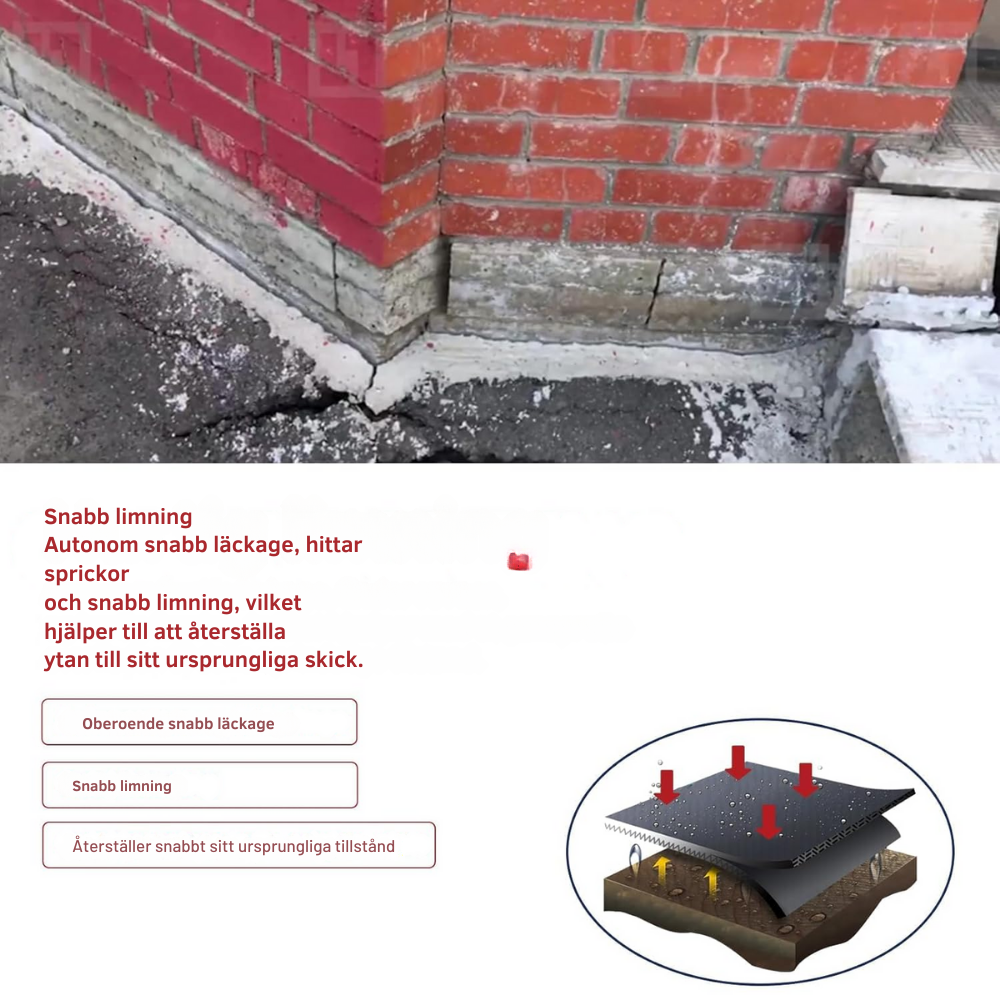 LeakRepair™ | Täta varje läcka. På ett ögonblick.