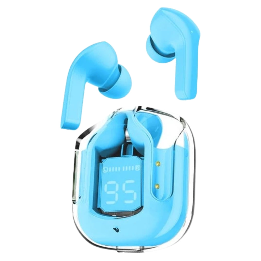 Trådlösa 5.3 Bluetooth-hörlurar – Ultrasnabb ljudåtergivning, 20 timmars non-stop-drift
