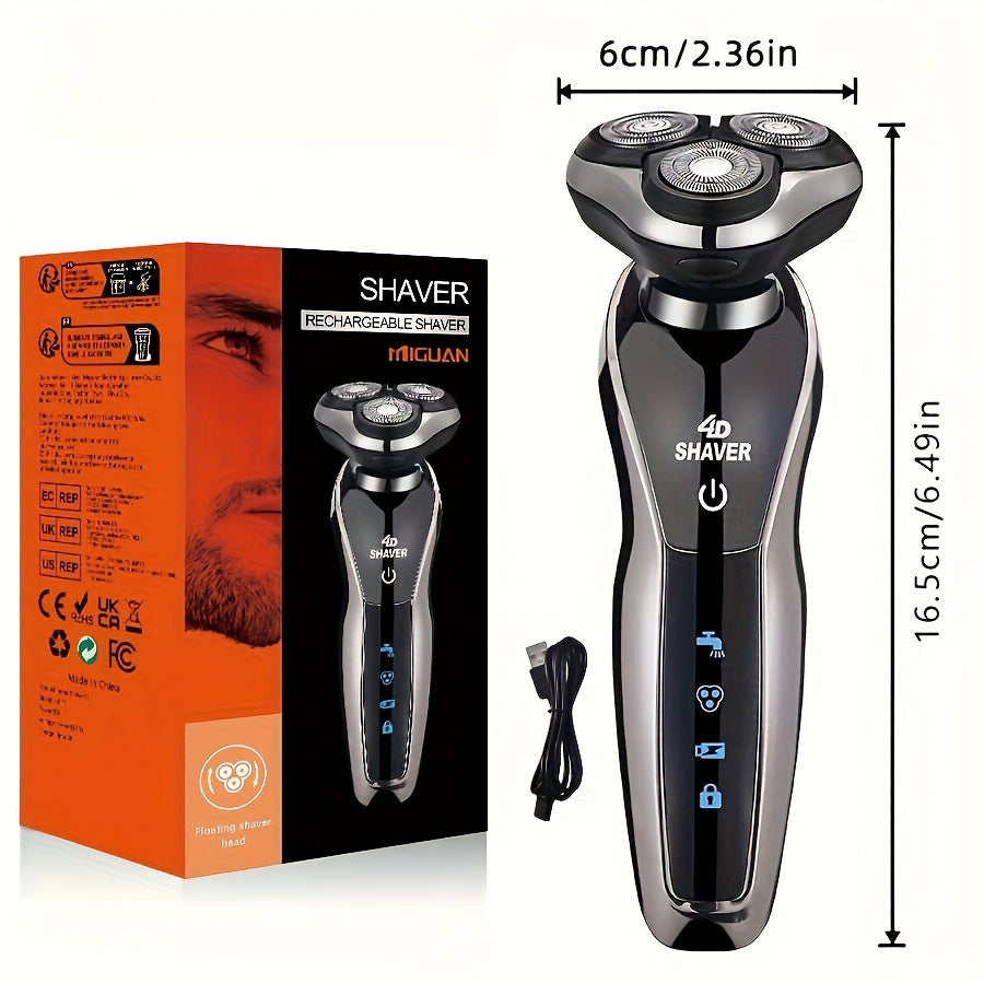 4D MultiCare 3-i-1 Rakapparat, Trimmer och Näsklippare