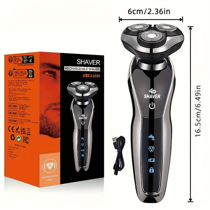 4D MultiCare 3-i-1 Rakapparat, Trimmer och Näsklippare