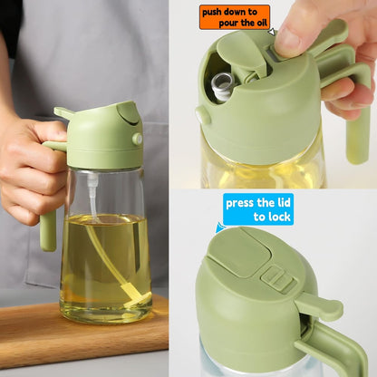 DuoDrop™ -  2-i-1 Oljespruta & Dispenser