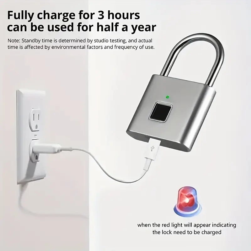 SafeTouch™ Fingeravtryckslås – Ditt finger, din nyckel