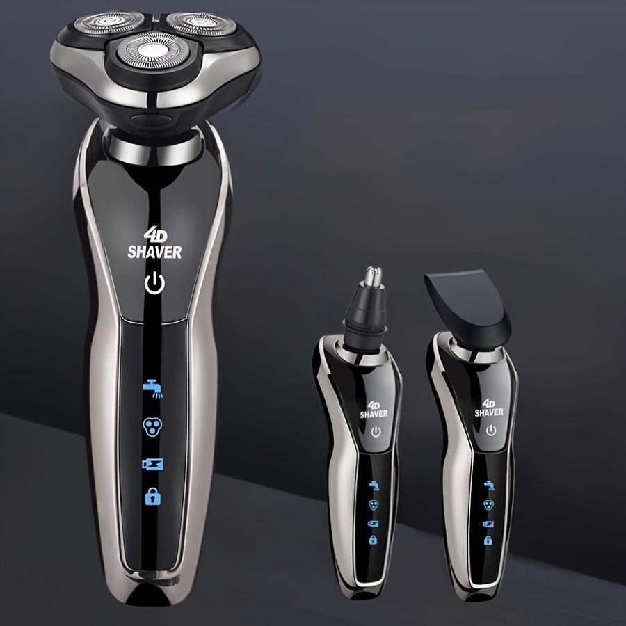 4D MultiCare 3-i-1 Rakapparat, Trimmer och Näsklippare