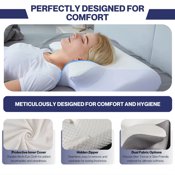 DreamEase™ | Ergonomisk kudde | 50-80% RABATT