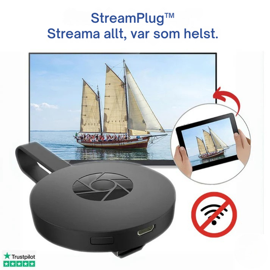 StreamPlug™ | Streama allt, var som helst.