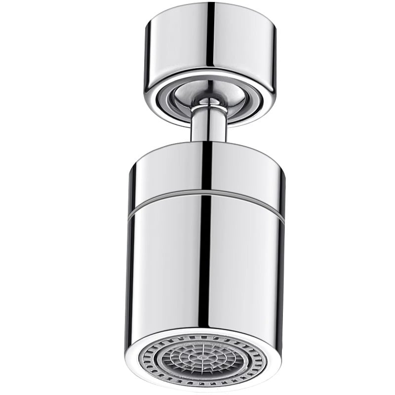 FlexiJet™ | 360-graders kranutlopp med kraftfull jet- och sprayfunktion.