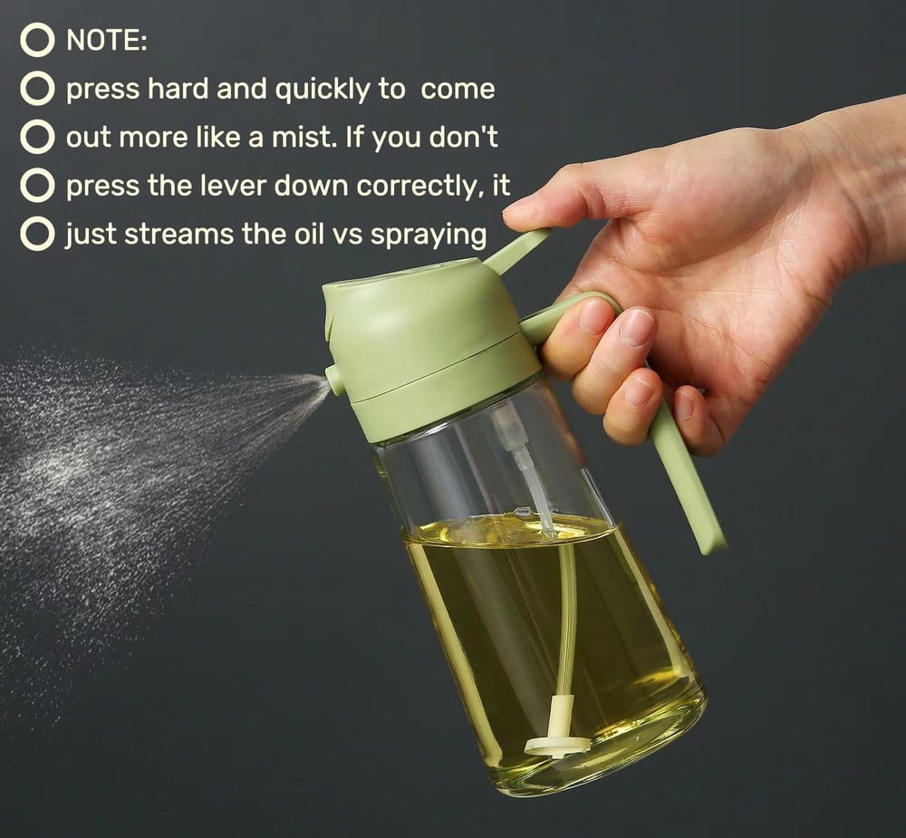 DuoDrop™ -  2-i-1 Oljespruta & Dispenser